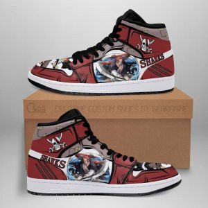 Shank Red Hair Sneakers Yonko One Piece Anime Shoes Fan Gift MN06