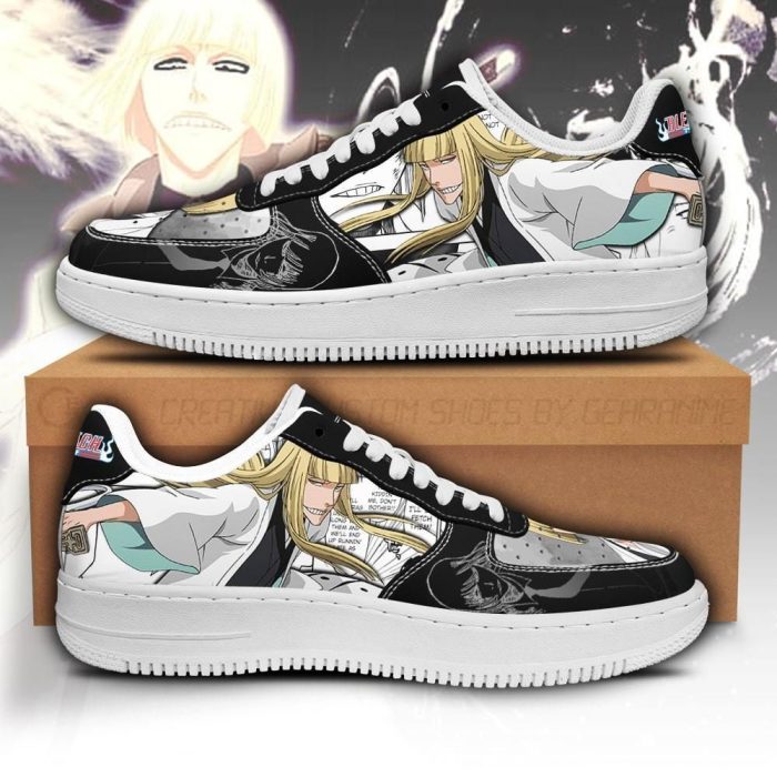 Shinji Hirako Air Nike Air Force Shoes Unique Bleach Anime Custom Sneakers