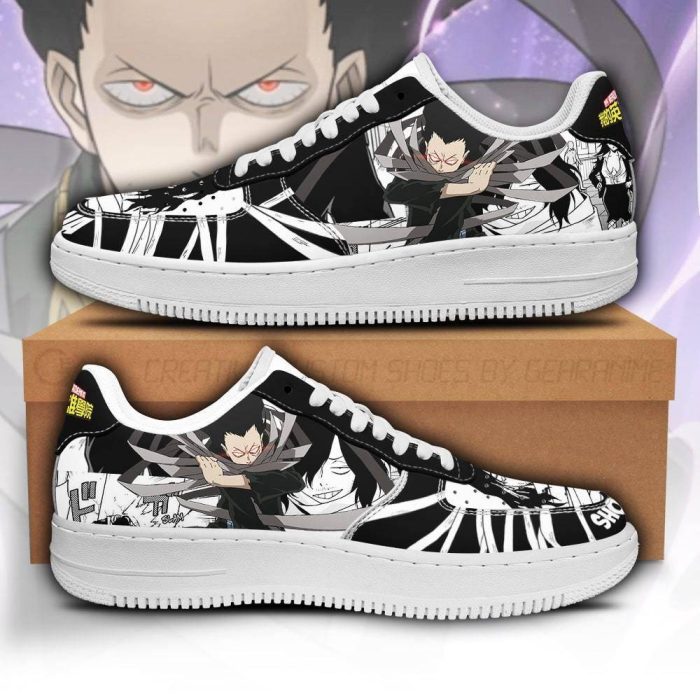 Shouta Aizawa Nike Air Force Shoes Unique My Hero Academia Anime Custom Sneakers