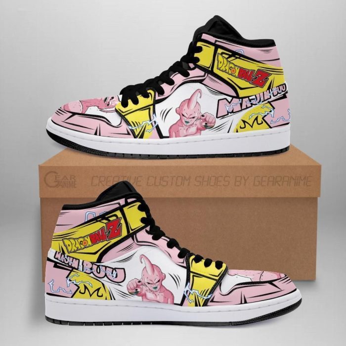 Skinny Majin Buu Shoes Boots Dragon Ball Z Anime Sneakers Fan Gift MN04