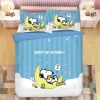 Snoopy #12 Duvet Cover Pillowcase Bedding Set Home Bedroom Decor