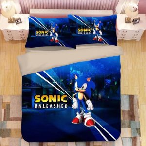 Sonic The Hedgehog #7 Duvet Cover Pillowcase Bedding Set