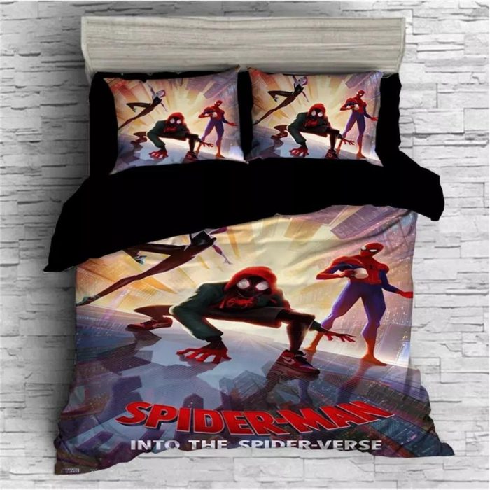 Spider-Man: Into the Spider-Verse Miles Morales #21 Duvet Cover Pillowcase Bedding Set