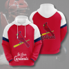 St. Louis Cardinals 3D Hoodie