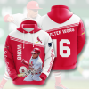 St. Louis Cardinals 3D Hoodie
