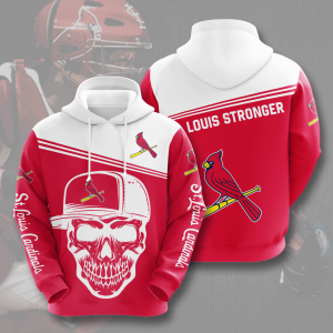 St. Louis Cardinals 3D Hoodie