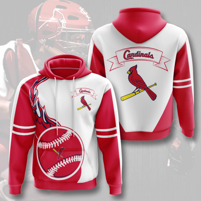 St. Louis Cardinals 3D Hoodie