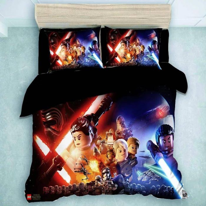 Star Wars Lego #27 Duvet Cover Pillowcase Bedding Set Home Decor