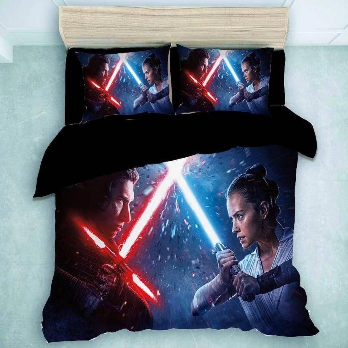 Star Wars Rey Palpatine #22 Duvet Cover Pillowcase Bedding Set Home Decor