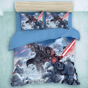 Star Wars Snow Trooper #35 Duvet Cover Pillowcase Bedding Set Home Decor