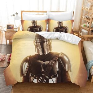 Star Wars The Mandalorian #11 Duvet Cover Pillowcase Bedding Set Home Decor