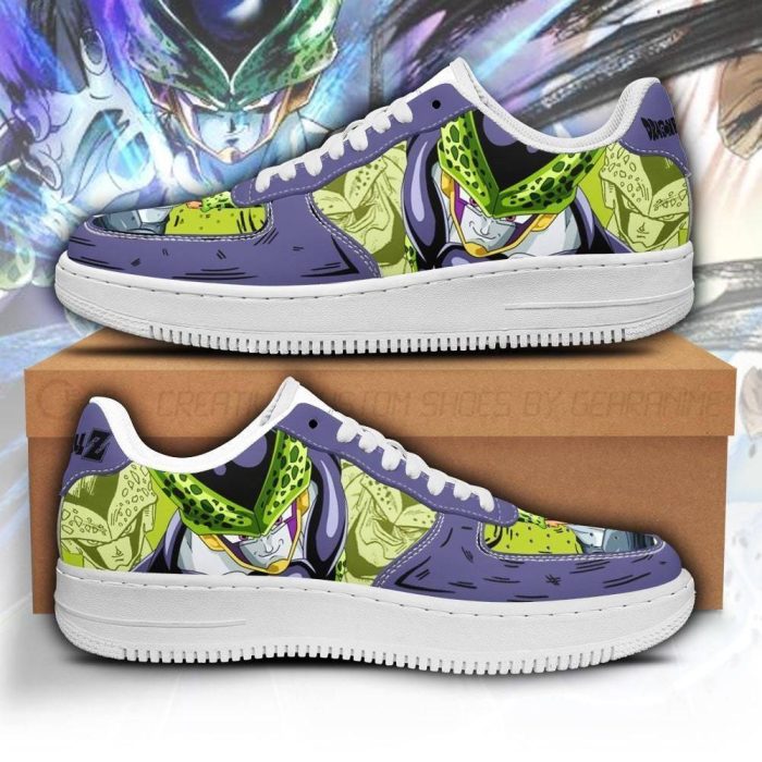 Super Cell Nike Air Force Shoes Unique Dragon Ball Anime Custom Sneakers