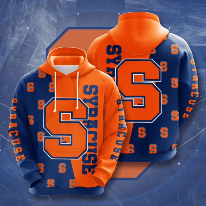 Syracuse Orange 3D Hoodie