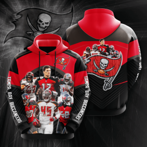 Tampa Bay Buccaneers 3D Hoodie