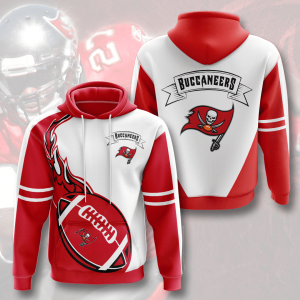 Tampa Bay Buccaneers 3D Hoodie