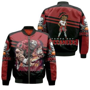 Tampa Bay Buccaneers Black Betty Boop Nfc South Division Champions Super Bowl 2021 Bomber Jacket