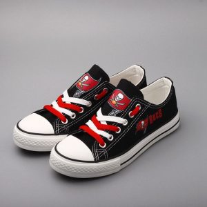 Tampa Bay Buccaneers NFL Football 3 Gift For Fans Low Top Custom Canvas Shoes
