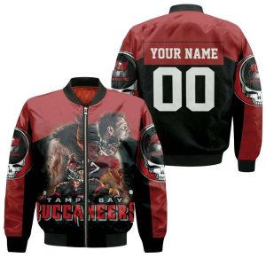 Tampa Bay Buccaneers Skull Nfc South Champions Super Bowl 2021 Personalized 1 Bomber Jacket