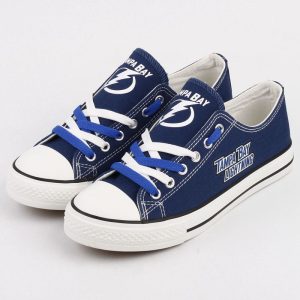 Tampa Bay Lightning NHL Hockey 4 Gift For Fans Low Top Custom Canvas Shoes