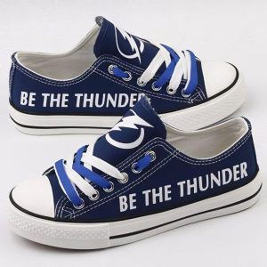 Tampa Bay Lightning NHL Hockey Be The Thunder Gift For Fans Low Top Custom Canvas Shoes