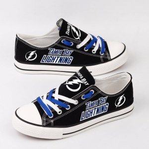 Tampa Bay Lightning NHL Hockey Gift For Fans Low Top Custom Canvas Shoes