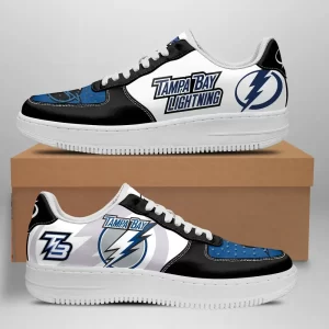 Tampa Bay Lightning Nike Air Force Shoes Unique Hockey Custom Sneakers