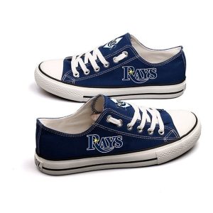 Tampa Bay Rays MLB Baseball Gift For Fans Low Top Custom Canvas Shoes