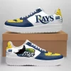 Tampa Bay Rays Nike Air Force Shoes Unique Baseball Custom Sneakers