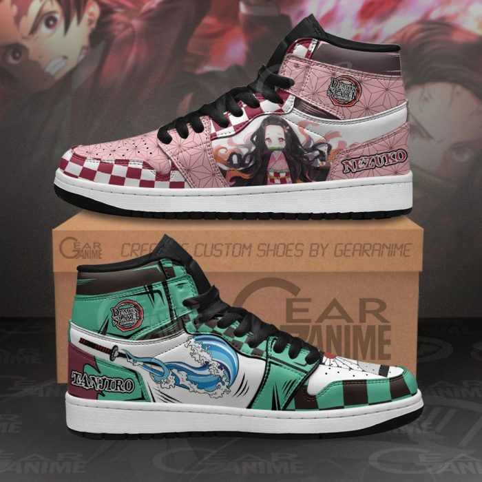 Tanjiro & Nezuko Sneakers Demon Slayer Anime Shoes