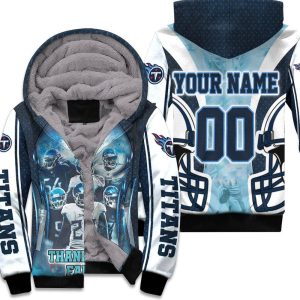 Team Tennessee Titans Thank You Fans Afc South Champions Super Bowl 2021 Personalized Unisex Fleece Hoodie