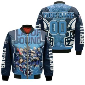 Tennessee Titans Afc South Champions Super Bowl 2021 Playoff Round Personalized Bomber Jacket