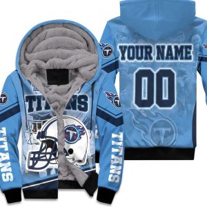 Tennessee Titans Helmet Afc South Champions Super Bowl 2021 Personalized Unisex Fleece Hoodie