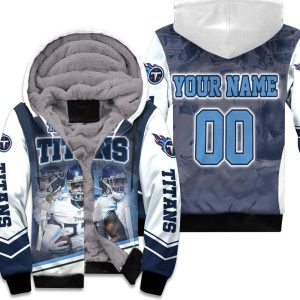 Tennessee Titans Logo Super Bowl 2021 Afc South Champions Personalized Unisex Fleece Hoodie