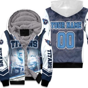Tennessee Titans Super Bowl 2021 Afc South Division Logo For Fans Personalized Unisex Fleece Hoodie