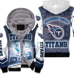 Tennessee Titans Super Bowl 2021 Afc South Division Logo For Fans Unisex Fleece Hoodie