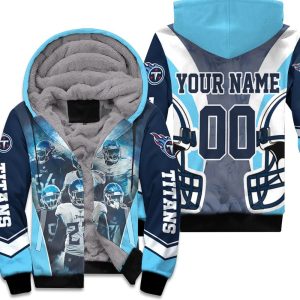 Tennessee Titans Team Afc South Champions Super Bowl 2021 Personalized Unisex Fleece Hoodie