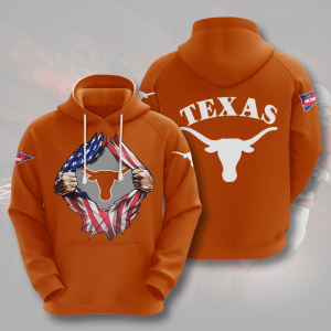 Texas Longhorns 3D Hoodie
