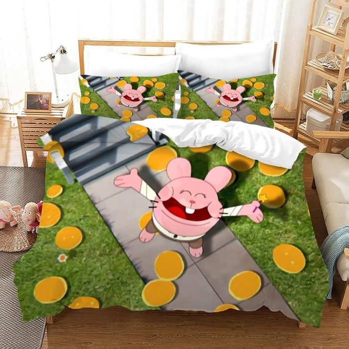 The Amazing World of Gumball #16 Duvet Cover Pillowcase Bedding Set Home Bedroom Decor