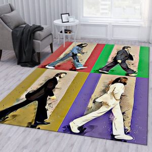 The Beatles All In One Area Rug Living Room Rug Home Decor Floor Decor