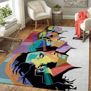 The Beatles Band 1964 Art For Beatles Fans Area Rug Living Room Rug Home Decor Floor Decor