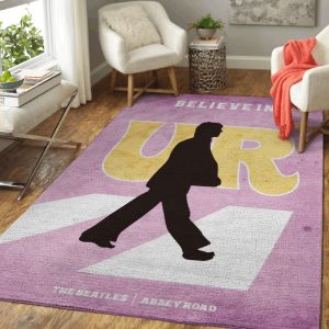 The Beatles Paul McCartney Abbey Road English Rock Band The Beatles Area Rug Living Room Rug Home Decor Floor Decor