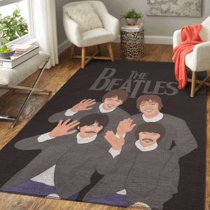 The Beatles Rock Band 1960 The Legend Band Of English Art Area Rug Living Room Rug Home Decor Floor Decor