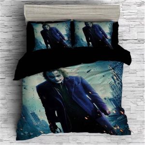 The Dark Knight Batman Joker Clown #6 Duvet Cover Pillowcase Bedding Set Home Bedroom Decor