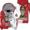 The Dead Terrorist Ohio State Buckeyes Haters Silence 3D Unisex Fleece Hoodie