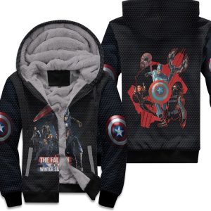 The Falcon And The Winter Soldier 3D Unisex Fleece Hoodie