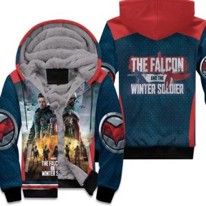 The Falcon And The Winter Soldier Action Unisex Fleece Hoodie