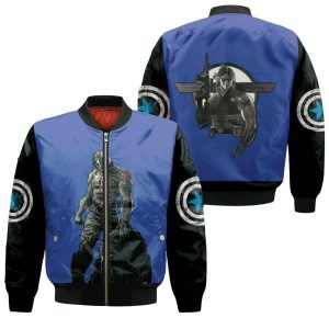 The Falcon And The Winter Soldier Iron Soldier Superhero 3D Bomber Jacket