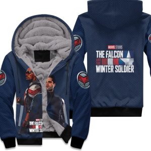 The Falcon And The Winter Soldier New Heroes Unisex Fleece Hoodie