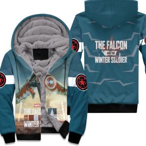 The Falcon And The Winter Soldier Real Power Unisex Fleece Hoodie