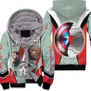 The Falcon And The Winter Soldier Teammates Real Power Unisex Fleece Hoodie